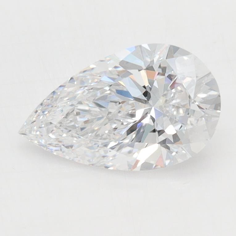 1.07ct D VVS1 Rare Carat Ideal Cut Pear Lab Grown Diamond