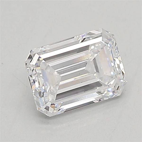 0.88ct D VS1 Excellent Cut Emerald Lab Grown Diamond