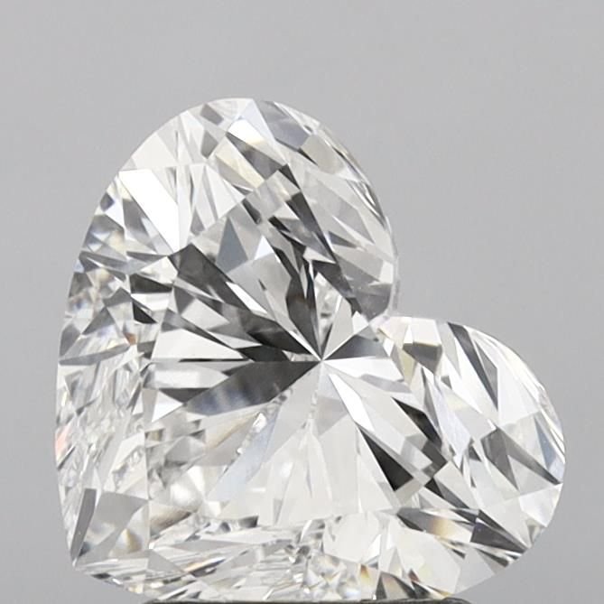 3.12ct E VVS1 Rare Carat Ideal Cut Heart Lab Grown Diamond