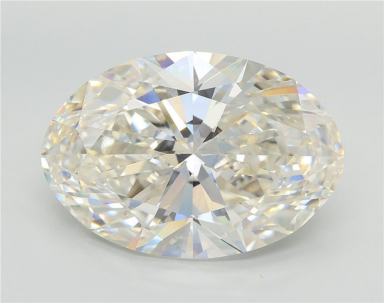 12.00ct H VVS2 Rare Carat Ideal Cut Oval Lab Grown Diamond