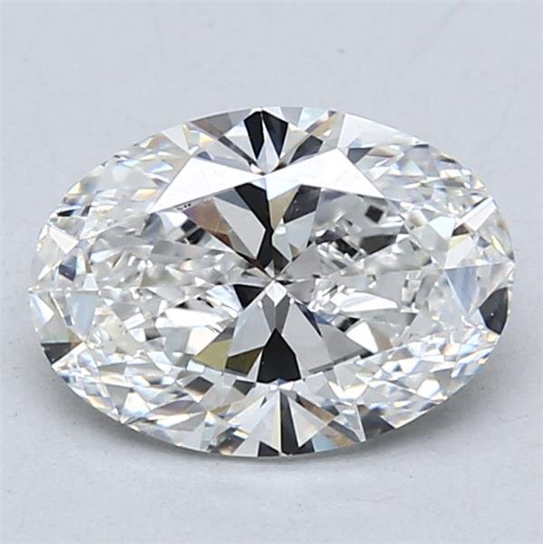 1.53ct E VVS2 Rare Carat Ideal Cut Oval Lab Grown Diamond