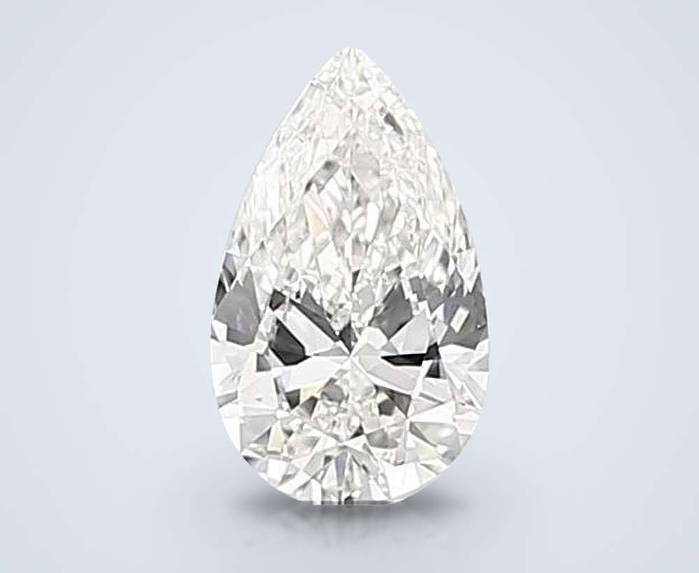 0.52 Carat Pear Lab Diamond