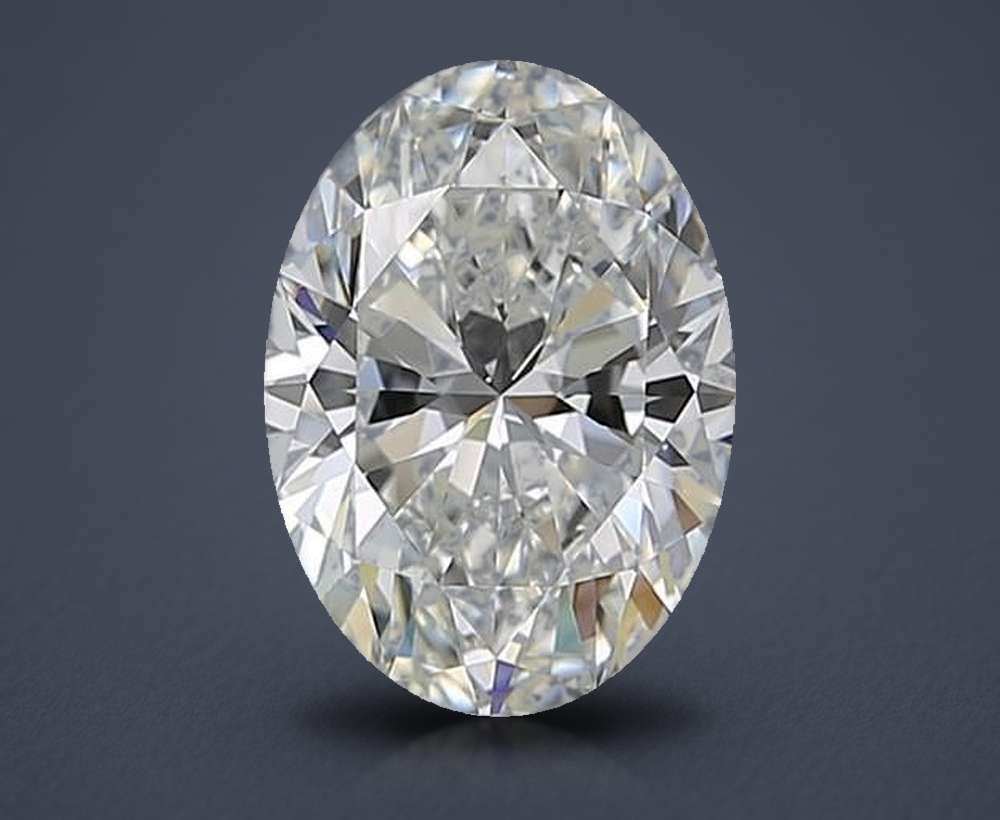 2.50 Carat Oval Natural Diamond
