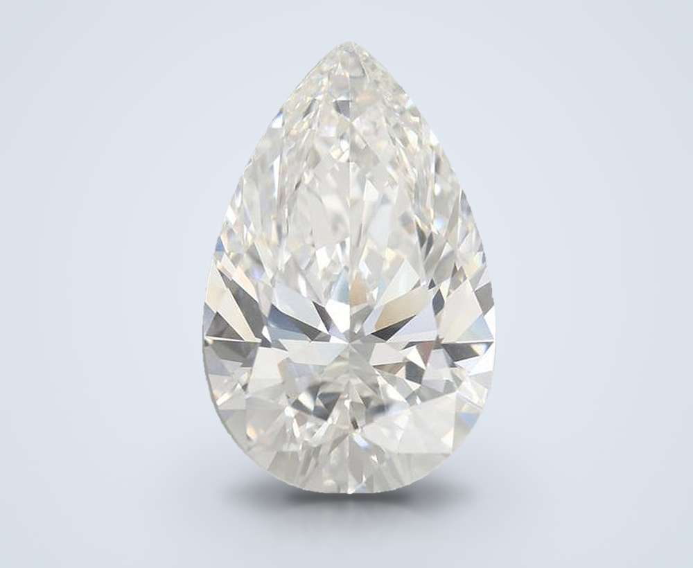 5.09 Carat Pear Lab Diamond