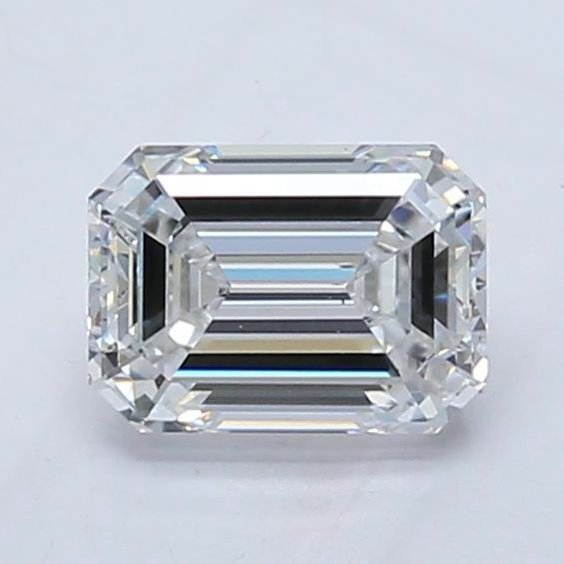 1.05ct D VS1 Excellent Cut Emerald Lab Grown Diamond