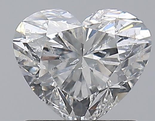 1.00ct G SI2 Rare Carat Ideal Cut Heart Diamond