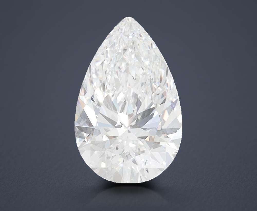 1.39 Carat Pear Lab Diamond