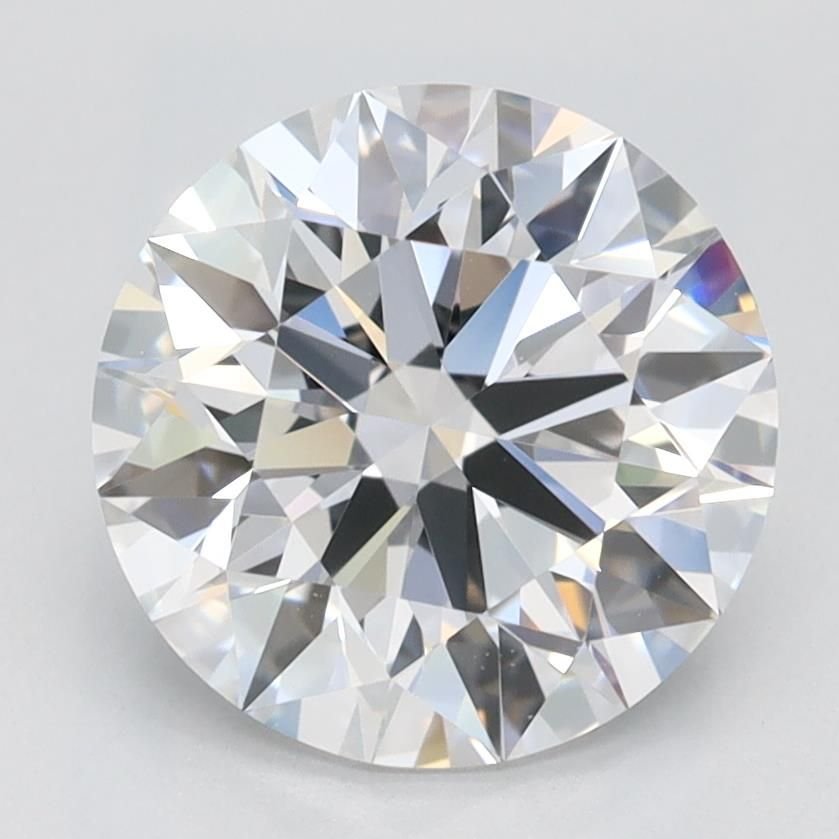 2.09ct D VVS1 Rare Carat Ideal Cut Round Lab Grown Diamond