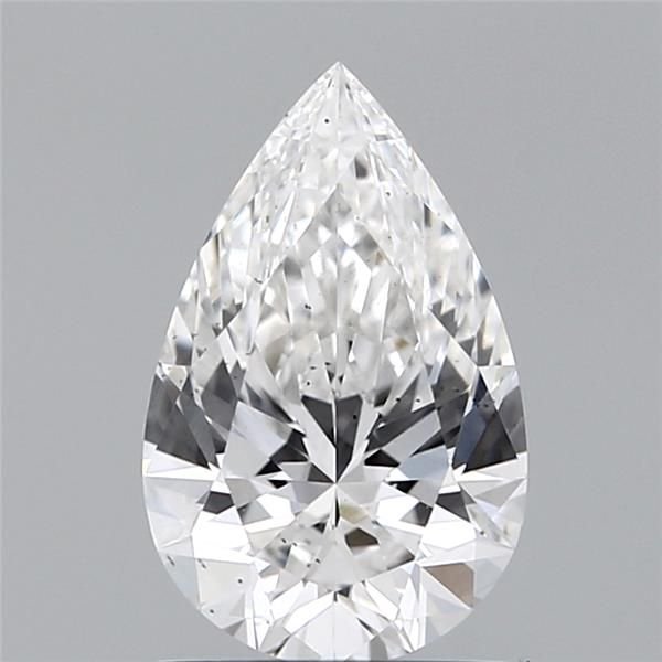 1.36ct F SI1 Rare Carat Ideal Cut Pear Lab Grown Diamond