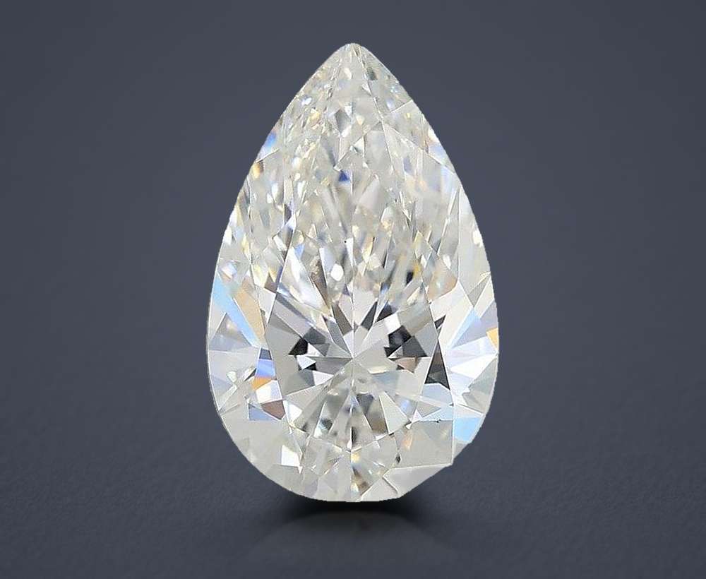 3.05 Carat Pear Lab Diamond