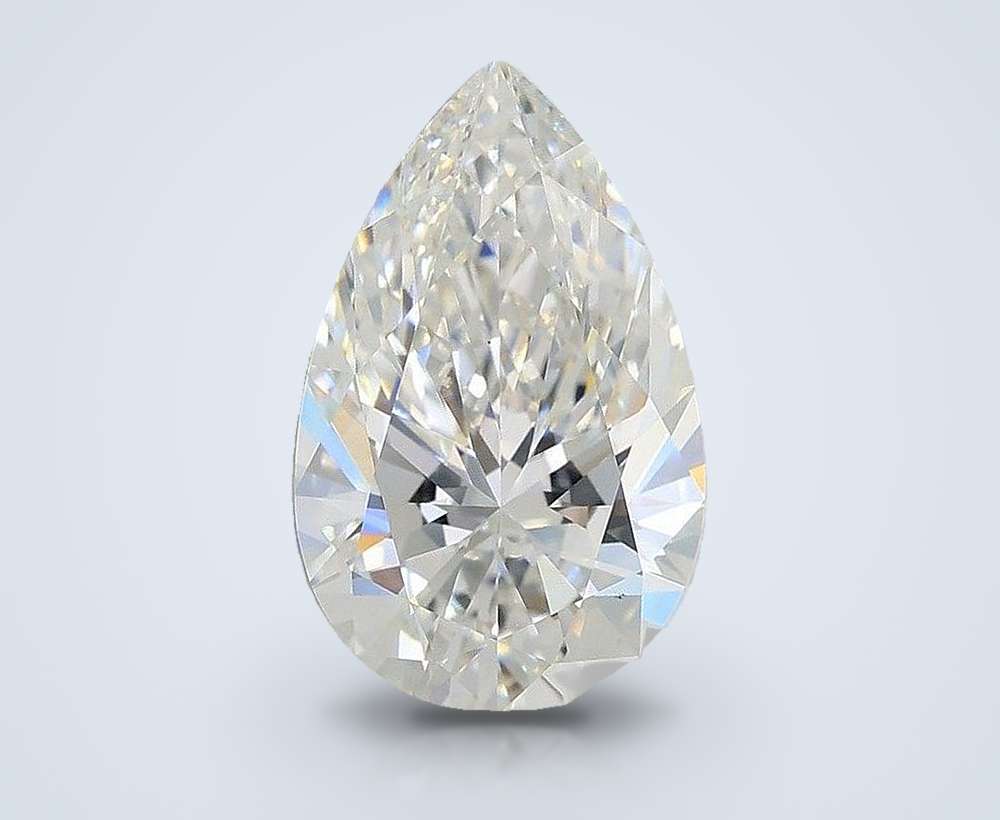 3.05 Carat Pear Lab Diamond