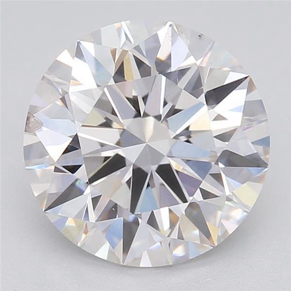 1.61ct H SI1 Rare Carat Ideal Cut Round Lab Grown Diamond