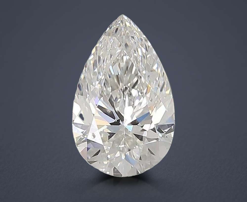 1.64 Carat Pear Lab Diamond