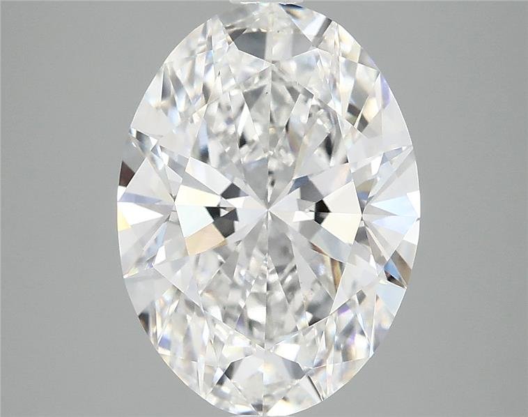3.83 Carat Oval Lab Diamond