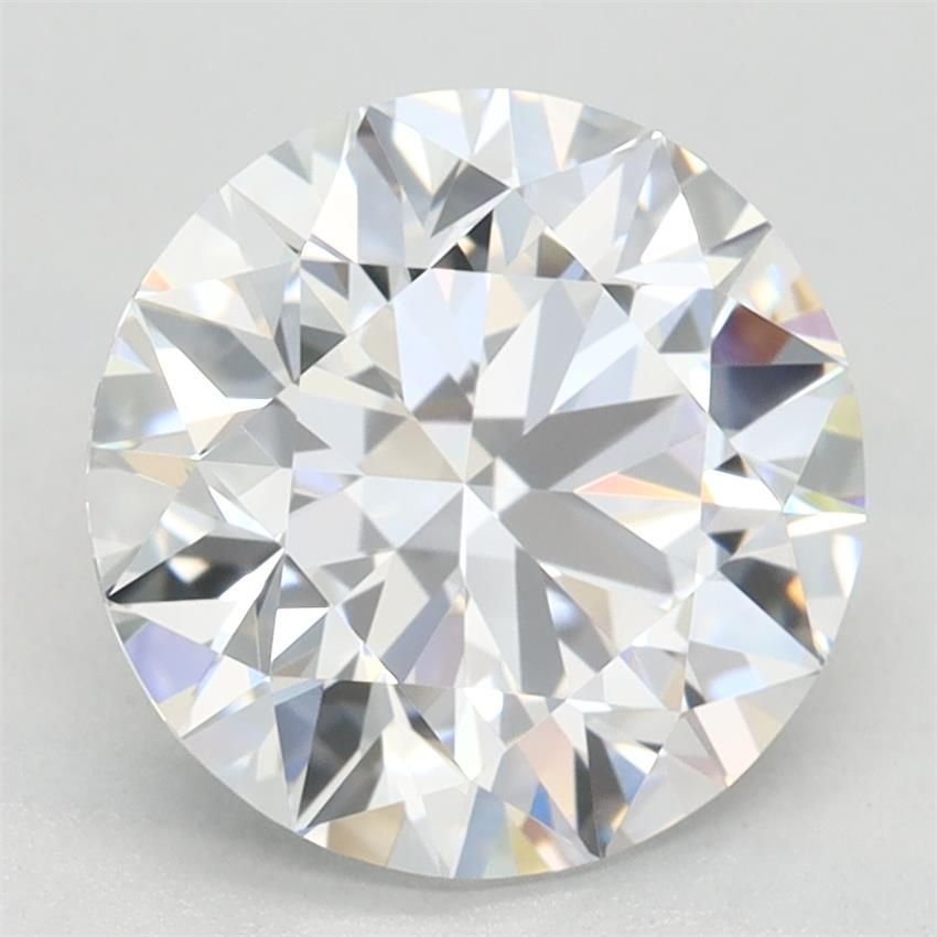 2.63ct D VVS1 Rare Carat Ideal Cut Round Lab Grown Diamond