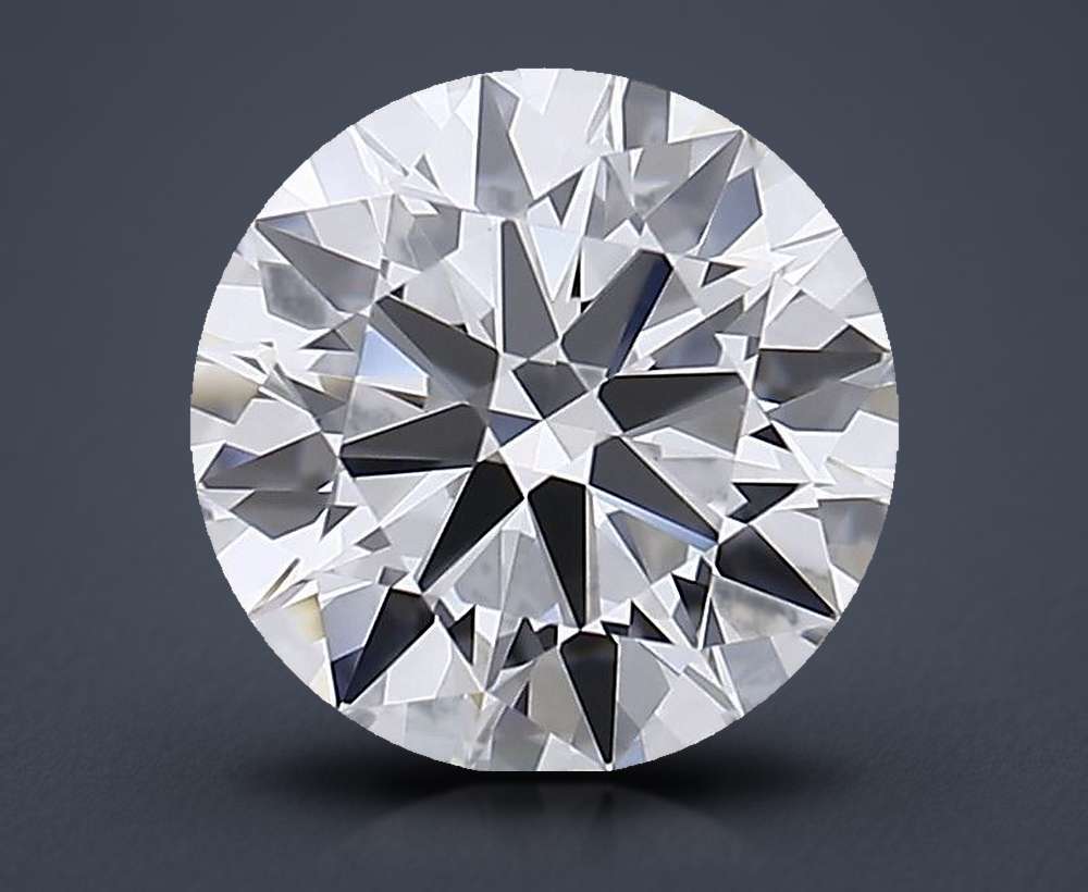1.37 Carat Round Lab Diamond