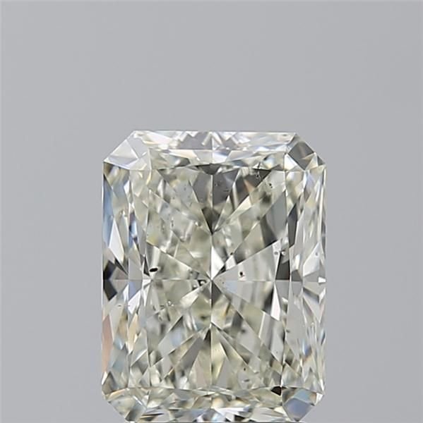 3.02ct I SI1 Rare Carat Ideal Cut Radiant Diamond
