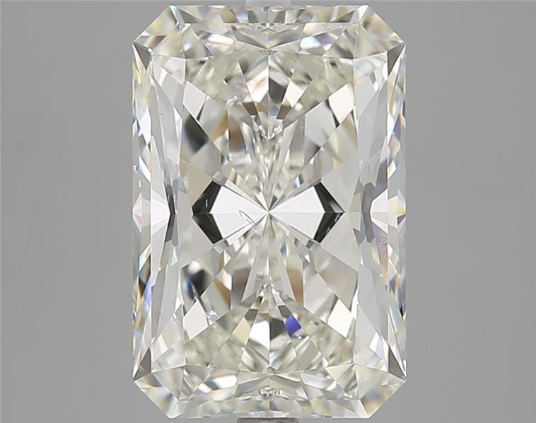 5.03ct K SI1 Rare Carat Ideal Cut Radiant Diamond