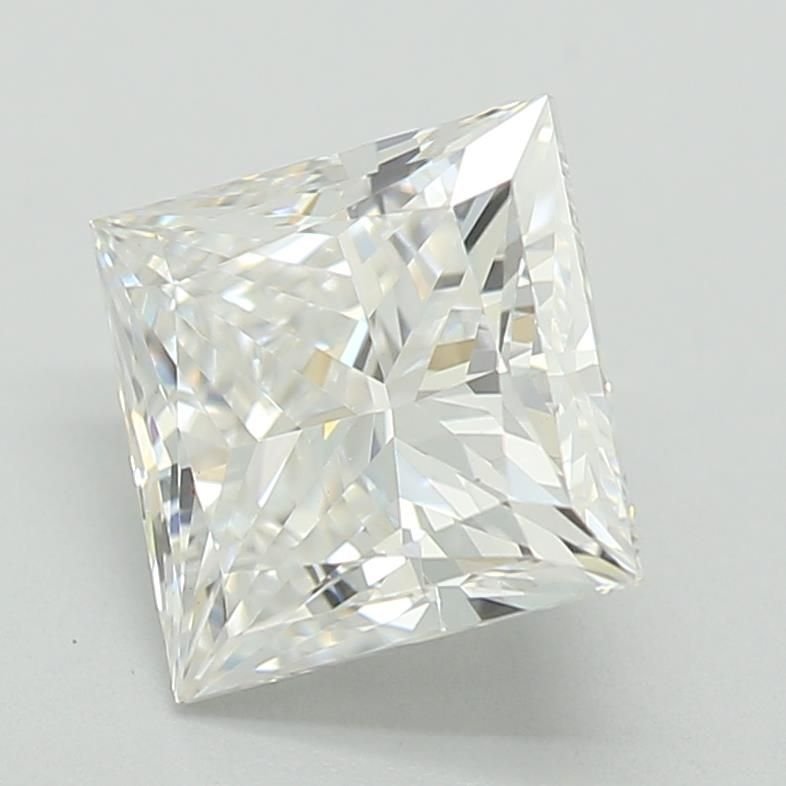1.01ct D VVS2 Rare Carat Ideal Cut Princess Lab Grown Diamond
