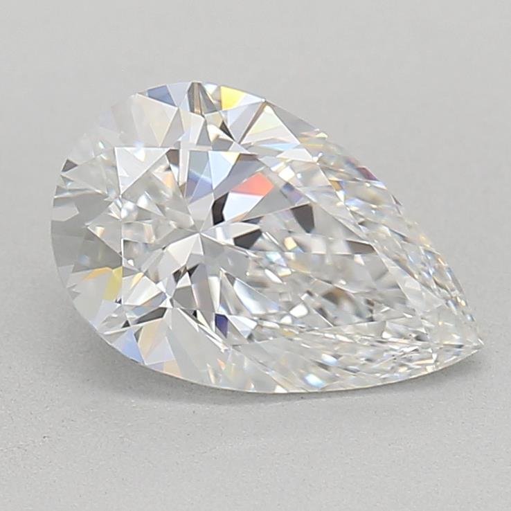 0.98ct E VS1 Rare Carat Ideal Cut Pear Lab Grown Diamond