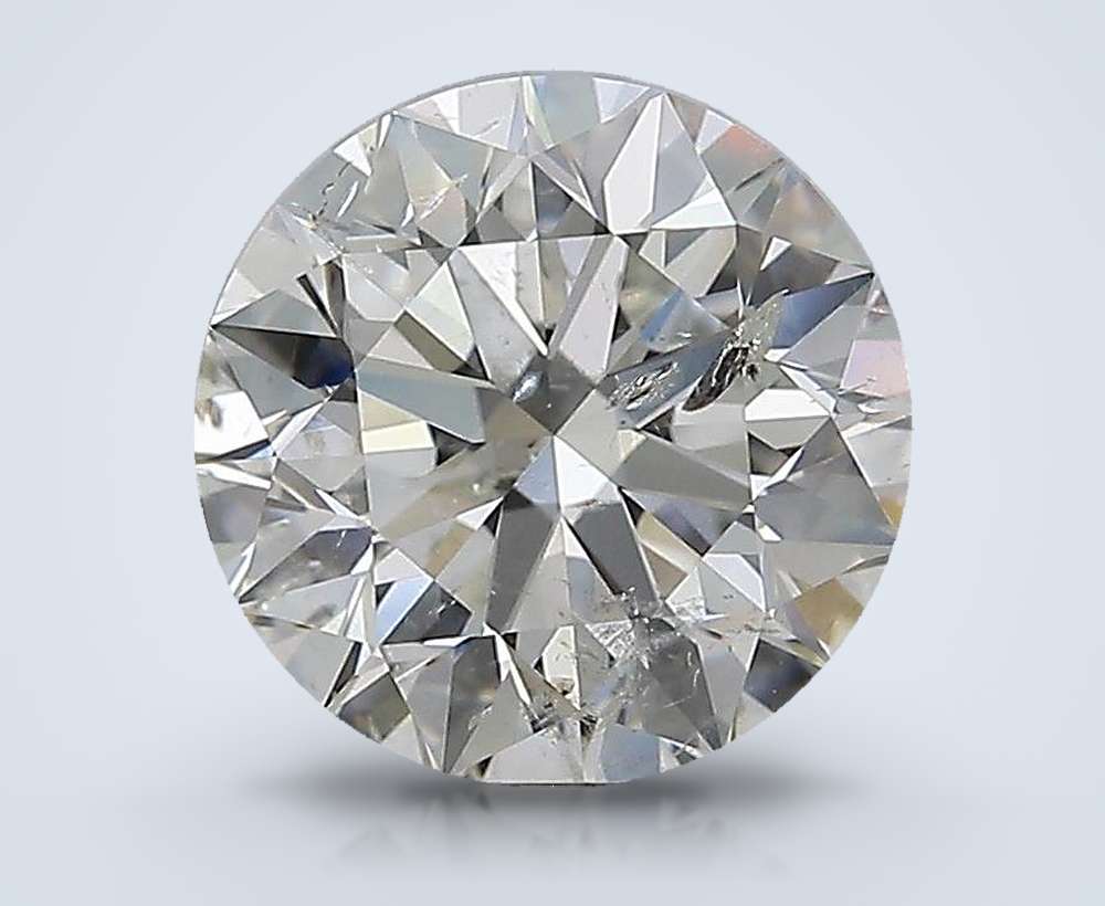 2.52 Carat Round Natural Diamond