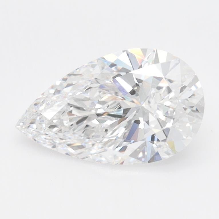 1.04ct E IF Rare Carat Ideal Cut Pear Lab Grown Diamond