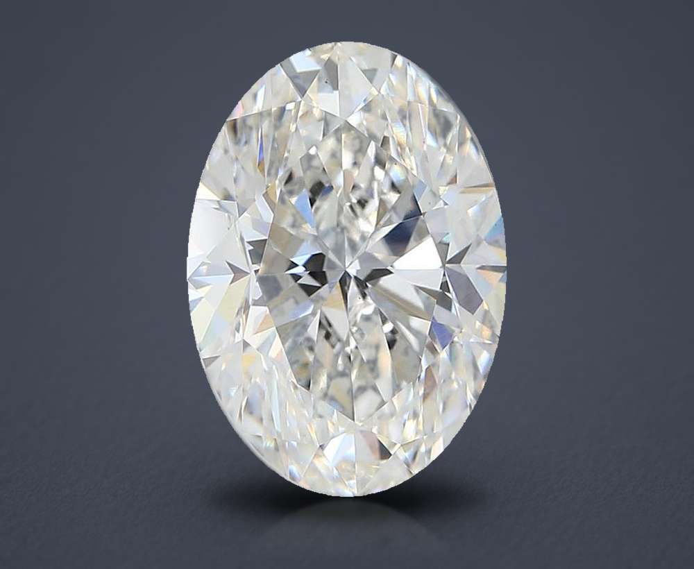 4.52 Carat Oval Lab Diamond