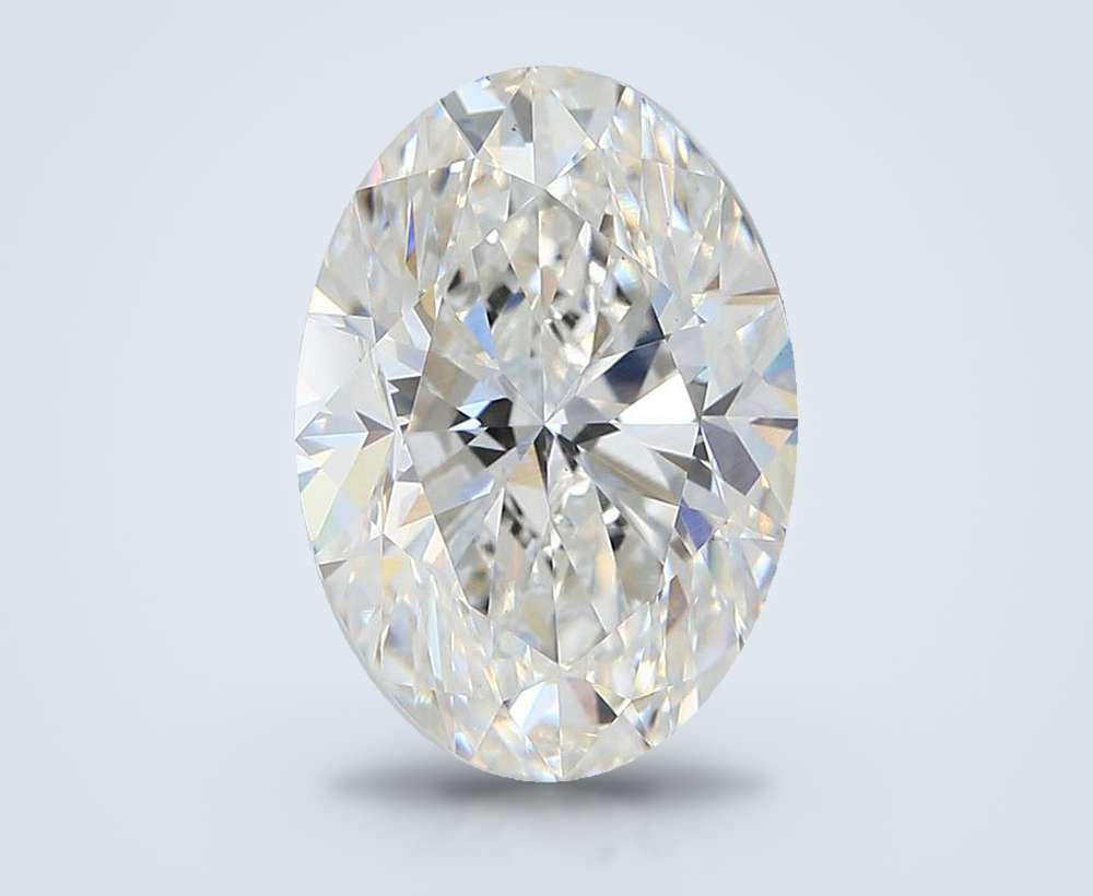 4.52 Carat Oval Lab Diamond