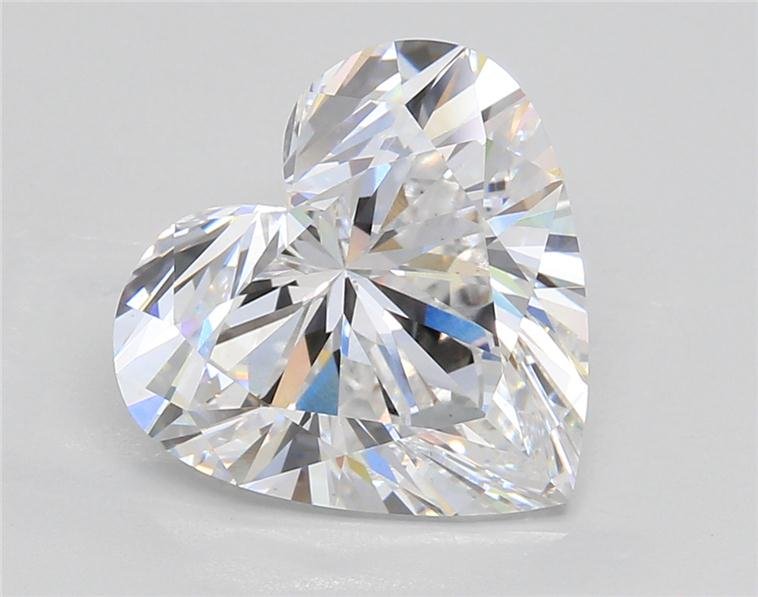 5.04ct D VS1 Rare Carat Ideal Cut Heart Lab Grown Diamond