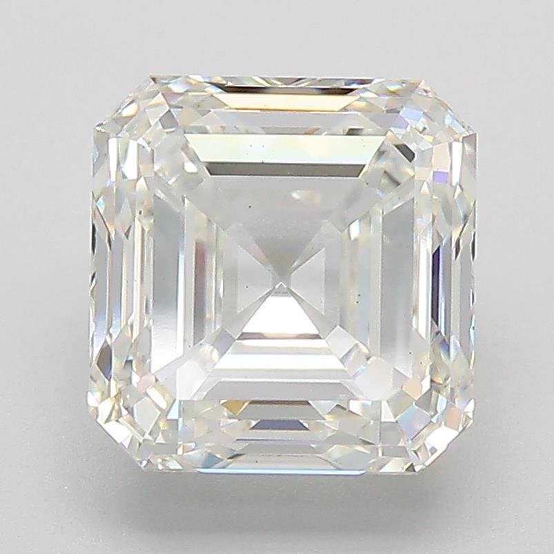 3.14ct H VS1 Excellent Cut Asscher Lab Grown Diamond