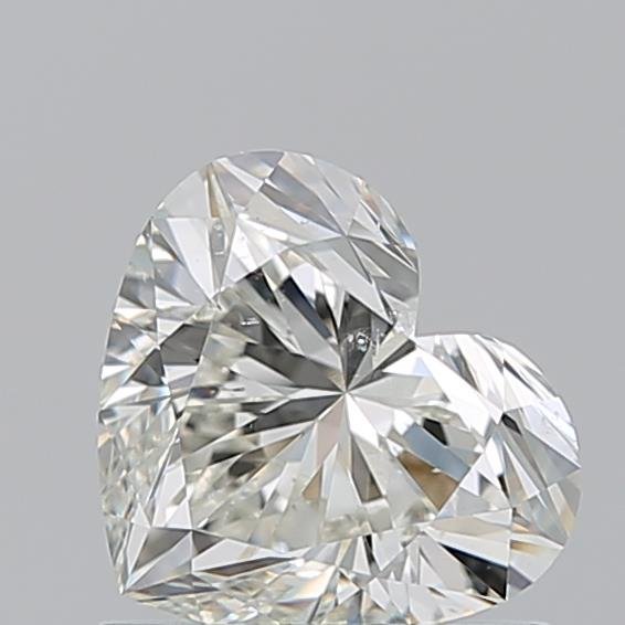 1.02ct J SI1 Rare Carat Ideal Cut Heart Diamond