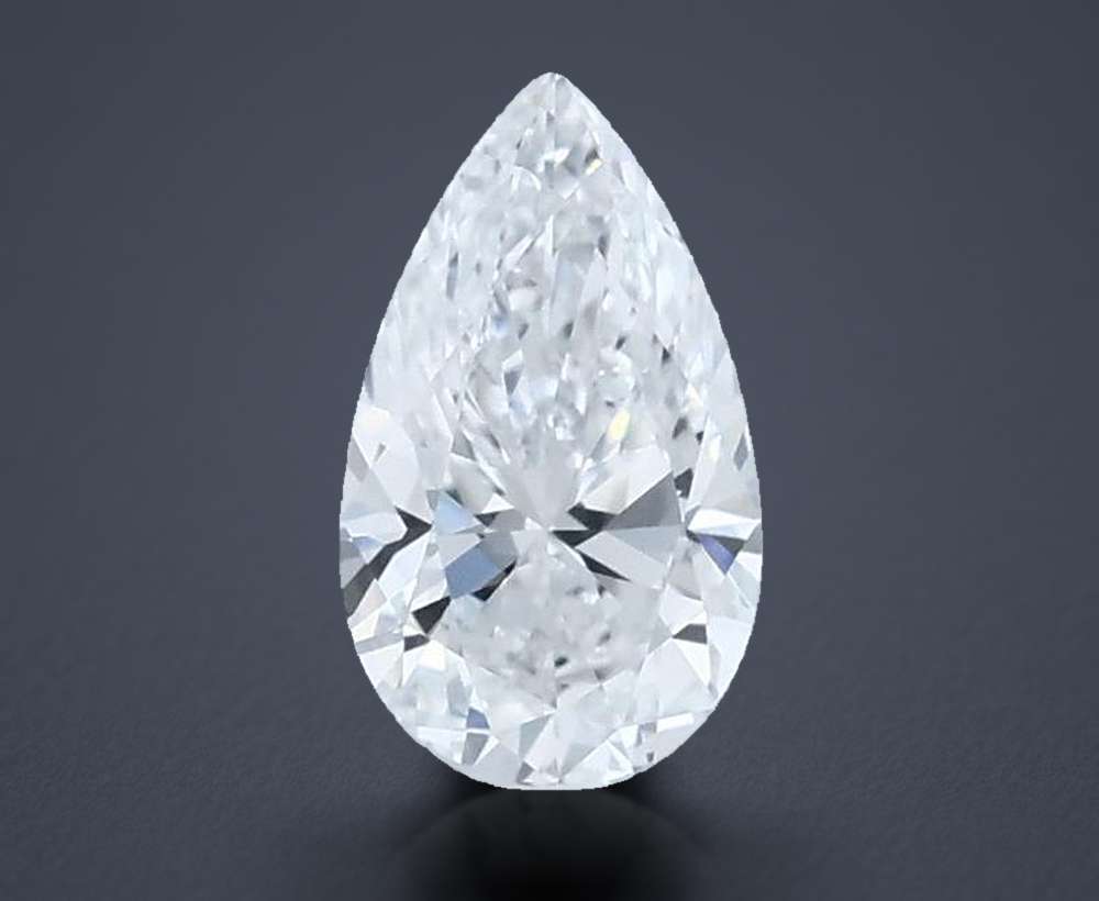0.51 Carat Pear Lab Diamond