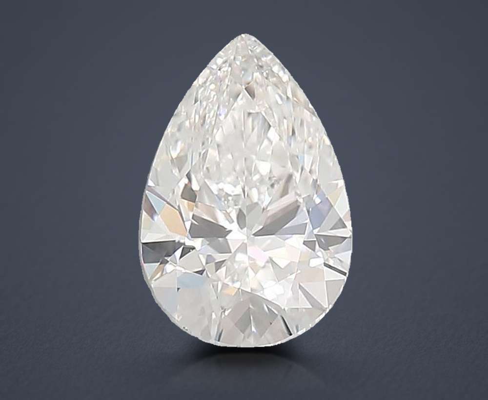 1.50 Carat Pear Lab Diamond