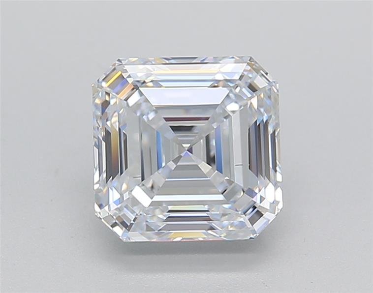 2.00ct E VS2 Rare Carat Ideal Cut Asscher Lab Grown Diamond