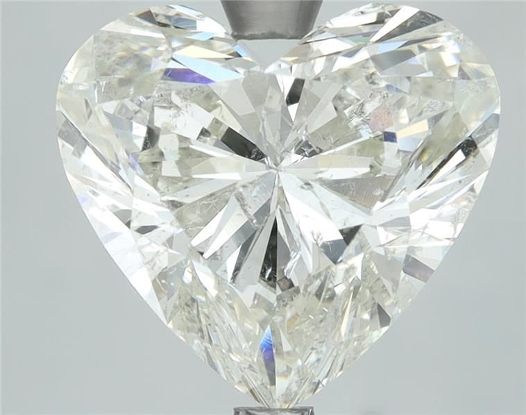 5.14ct I SI2 Rare Carat Ideal Cut Heart Diamond