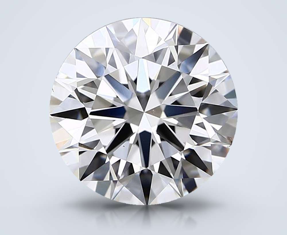 5.09 Carat Round Lab Diamond