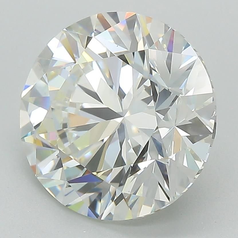 4.02ct I VVS2 Excellent Cut Round Lab Grown Diamond