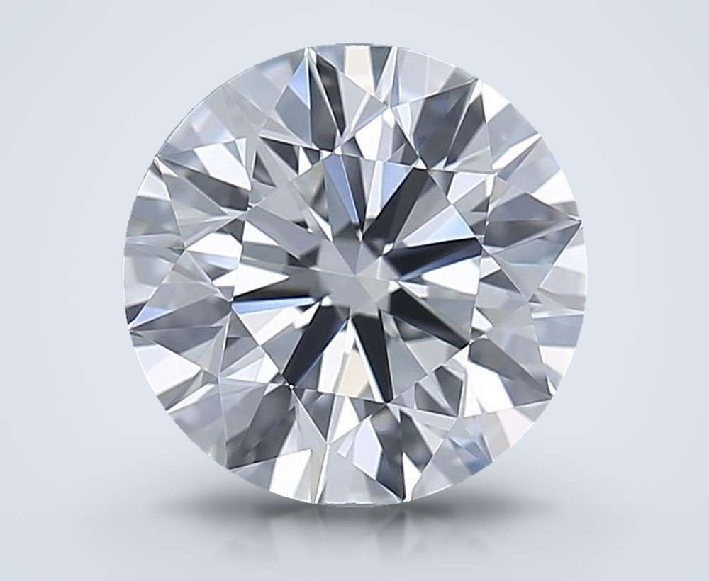 1.68 Carat Round Natural Diamond