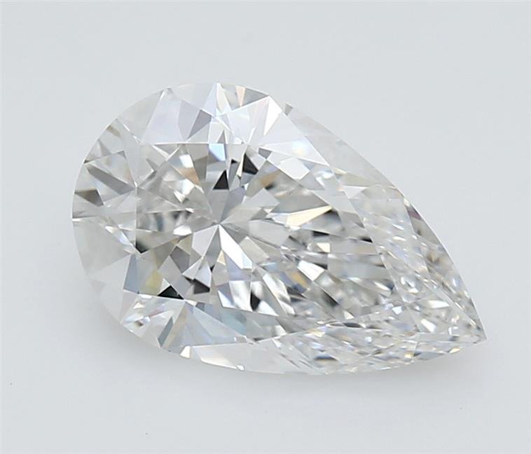 1.87ct E VS1 Rare Carat Ideal Cut Pear Lab Grown Diamond