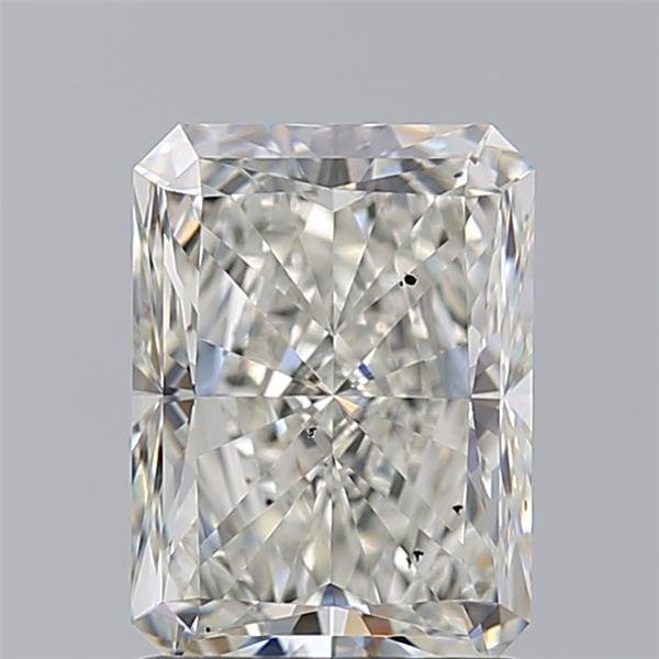 2.02ct J SI1 Rare Carat Ideal Cut Radiant Diamond