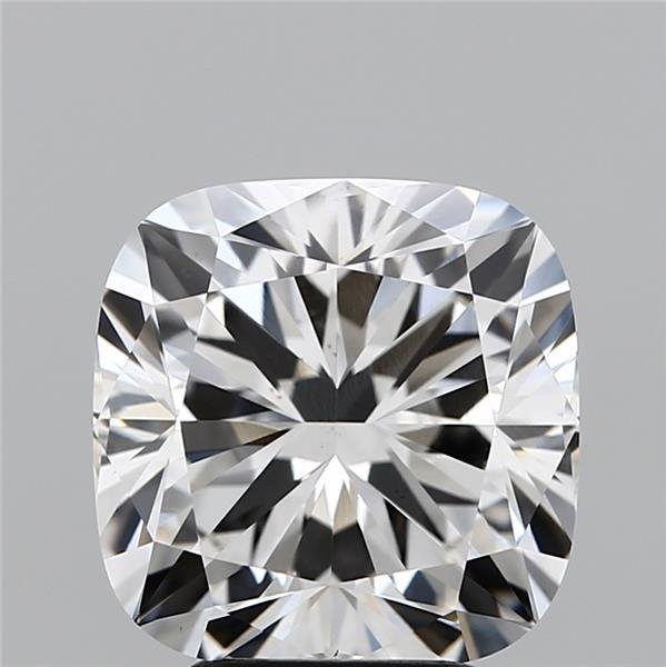 4.55ct H VS2 Rare Carat Ideal Cut Cushion Lab Grown Diamond