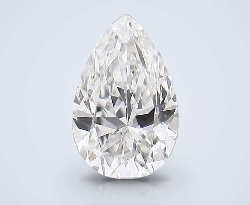 0.18 Carat Pear Natural Diamond