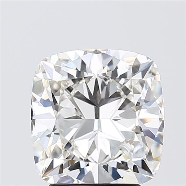 3.28ct H VS1 Rare Carat Ideal Cut Cushion Lab Grown Diamond