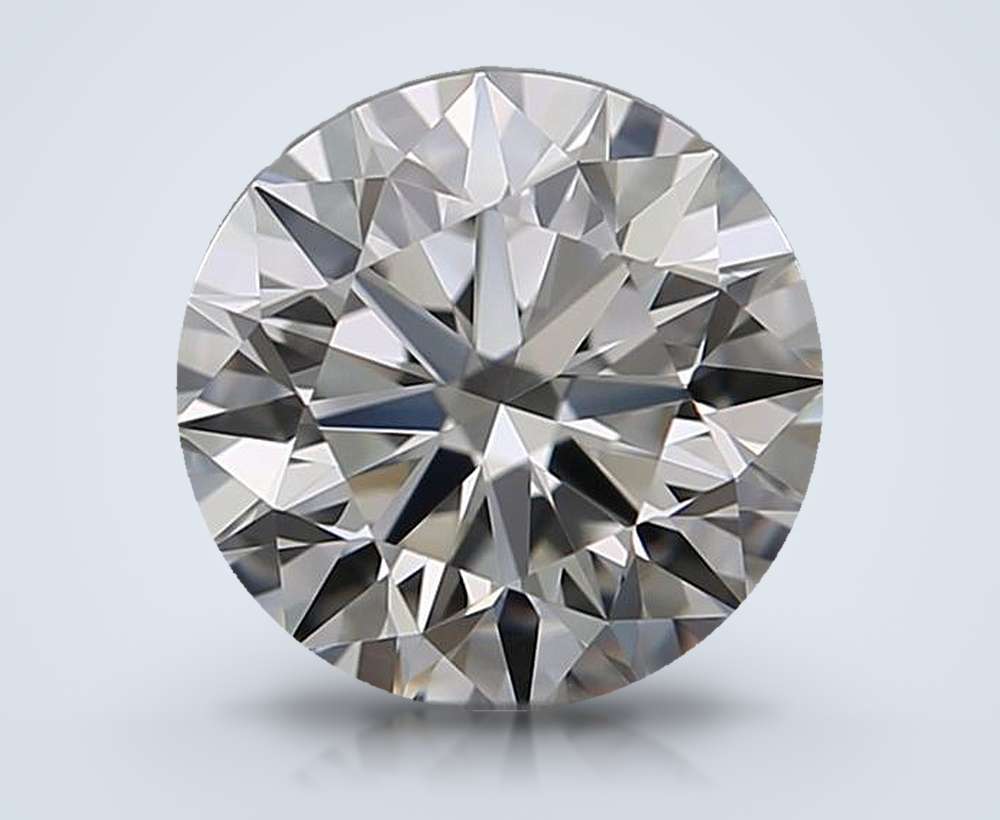 0.60 Carat Round Natural Diamond