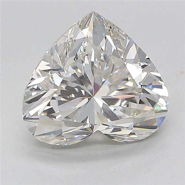 2.52ct G SI1 Rare Carat Ideal Cut Heart Lab Grown Diamond