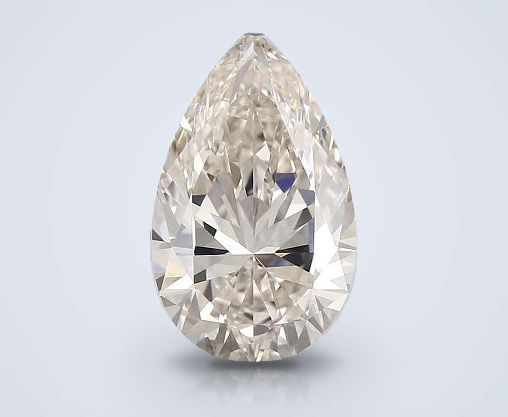 1.42 Carat Pear Natural Diamond