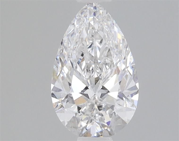 0.83ct D VS2 Rare Carat Ideal Cut Pear Lab Grown Diamond