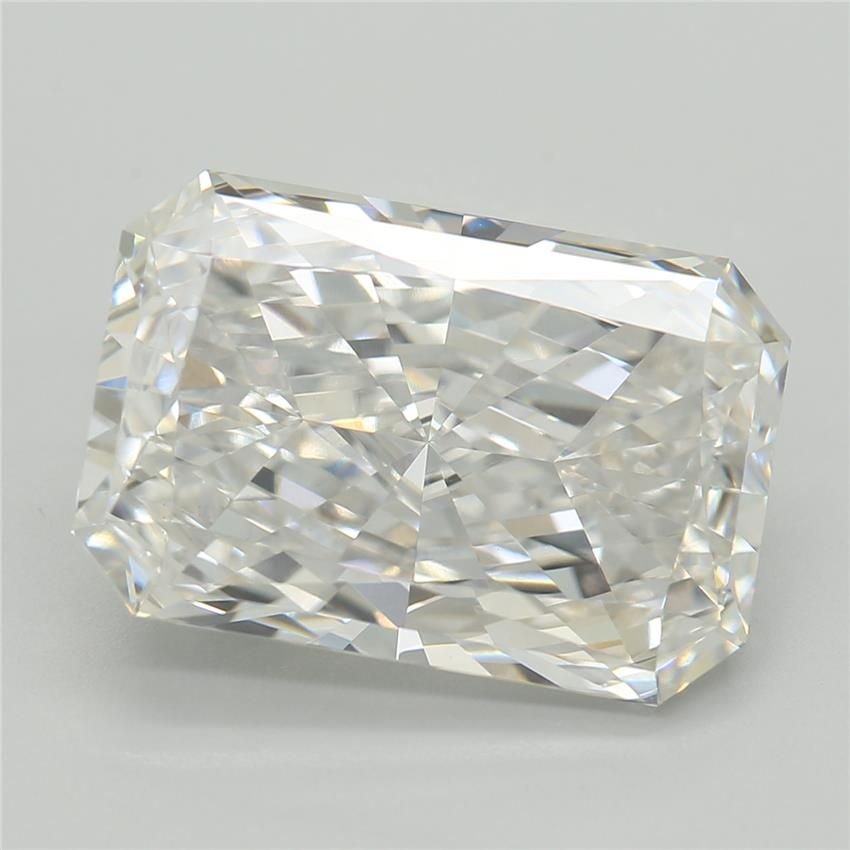 4.65ct F VVS2 Rare Carat Ideal Cut Radiant Lab Grown Diamond