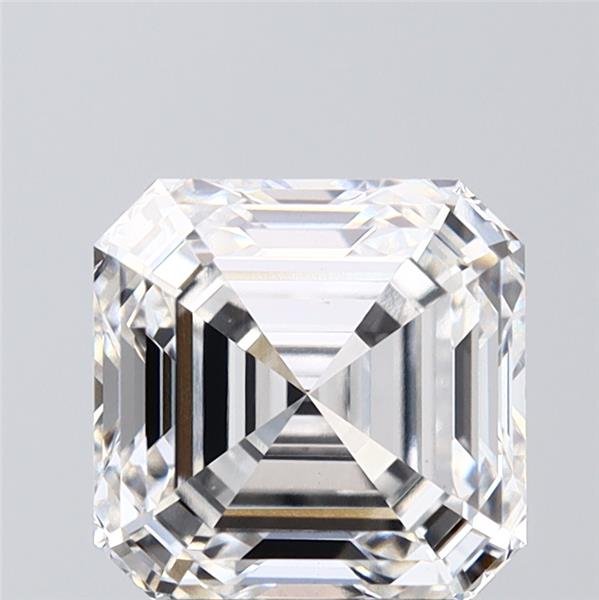 3.01ct F VS1 Rare Carat Ideal Cut Asscher Lab Grown Diamond