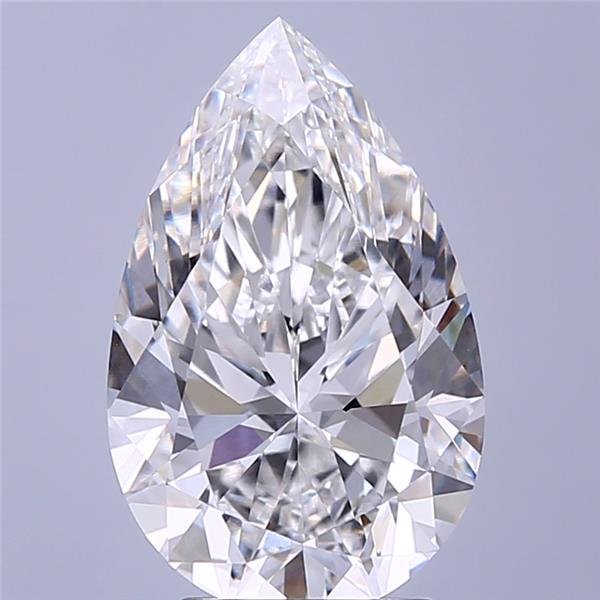 3.65 Carat Pear Lab Diamond
